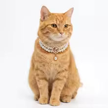 Collier de perle pour petit chien et chat